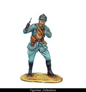 FL GW013 French Officer Leading the Attack