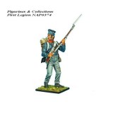 FL NAP0374 French 1st Light Infantry Overweight Chasseur Standing Shouting PRE ORDER