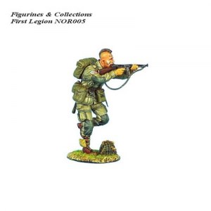 FL NOR005 US 101st Airborne Paratrooper Running with Thompson SMG PRE ORDER