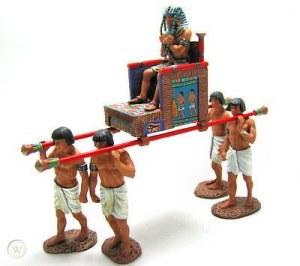  AE001 Pharaoh's Sedan Chair RETIRE