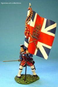 JJD BJ-09 British Officer with Kings’ Colours -