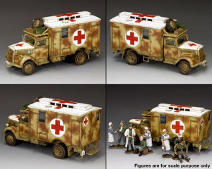 WH004 Opel Blitz Ambulance (Camouflage) RETIRE