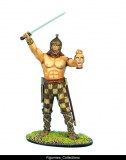 FL ROM037 German Warrior with Raised Sword and Severed Head PRE ORDER