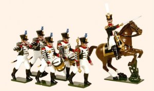 French Line Infantry Marching