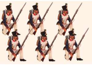 TR 772 French Line Fusilier kneeling