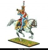 NAP0419 2nd Dutch Red Lancers of the Imperial Guard Trumpeter