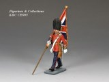 Marching Officer w/King’s Colour 