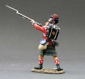 NA054 BLACK WATCH LUNGES WITH BAYONET RETIRE