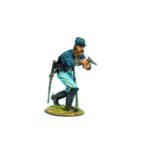 FL ACW027 Union Dismounted Cavalry Trooper Firing Pistol