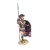 AG065 Greek Hoplite Standing with Dory and Shield Curtain