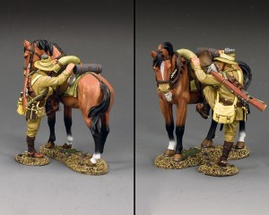 AL108 ALH Trooper Mounting Up (Brown Horse Version) 