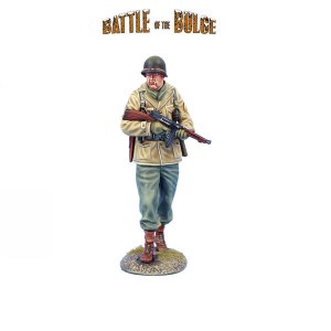 FL BB036 US Winter Infantry Sergeant with Thompson SMG