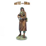 FL BB039 US Winter Infantry Advancing with M1 Garand PRE ORDER