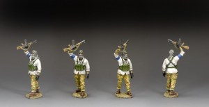 BHD024 Mog. Militiaman Celebrating 