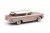 BM BRK227p 1957 Pontiac Safari 2-Door Station Wagon "Pink Collection" with luxury box