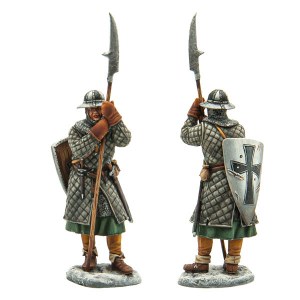 FL CRU134 Teutonic Order Man-at-Arms with Halberd 
