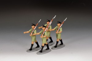 HKY-S01 A Set of 4 x Marching Constables PRE ORDER