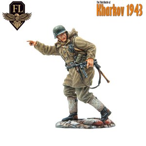 FL KHA004 Winter German Waffen SS NCO with MP40 