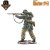 FL KKHA007 Winter German Waffen SS Standing Firing K98 