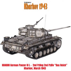 FL KHA008 Winter German Panzer III L - 2nd Panzer Div "D.R" 