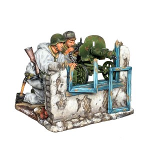 FL KHA016 Russian Maxim MG Team in Destroyed Kharkov House     PRE ORDER
