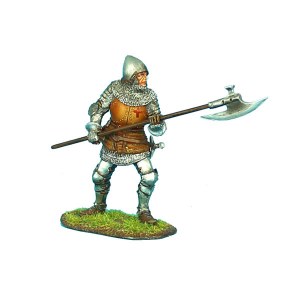 FL MED008 English Man-at-Arms with Halberd