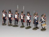 NA-S05 The 'Old Guard' Marching set" (7-figure set) 