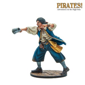 FL PIR027 Pirate in Bar Fight with Mug 