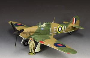 RAF093 Sqdn. Ldr. Douglas Bader's Hawker Hurricane 