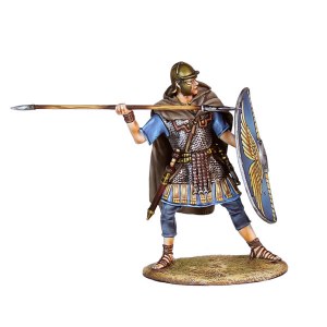 FL ROM274 Roman Auxiliary  Legionary with Spear - Cohors II Flavia Bessorum