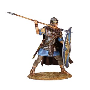FL ROM276 Roman Auxiliary  Legionary with Spear #2- Cohors II Flavia Bessorum         