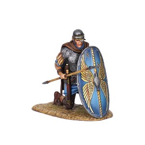  FL ROM280A Roman Auxiliary Legionary Shield Wall - Front Rank V1 - Cohors II Flavia Bessorum 