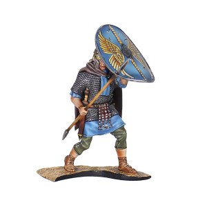  FL ROM281A Roman Auxiliary Legionary Shield Wall - Middle Rank V1- Cohors II Flavia Bessorum 