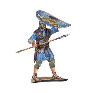  FL ROM282C Roman Auxiliary Legionary Shield Wall - Rear Rank V3 - Cohors II Flavia Bessorum 