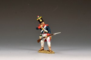 RTA130 Santa Anna's Soldier biting open a fresh cartridge PRE ORDER