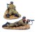 FL RUSSTAL007B Russian Infantry Laying with MP40 - Fur Hat RETIRE