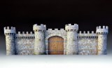 SP130 The Castle Facade Backdrop 
