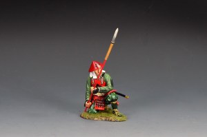 SW047 Eastern Army Ashigaru Kneeling Spearman PRE ORDER