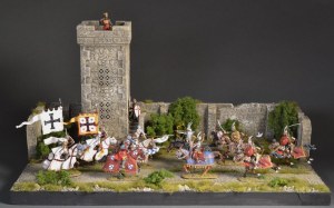 TOS073 Medieval tower - diorama 