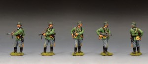 WH119 C.W.I. Sergeant Cocking his MP40 PRE ORDER