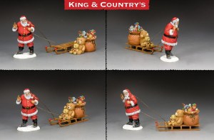 XM024 SANTA & HIS SLEDGE
