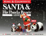 XM025 Santa & His Panda Bears PRE ORDER